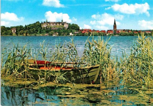 Ploen See Blick auf Schloss und Kirche