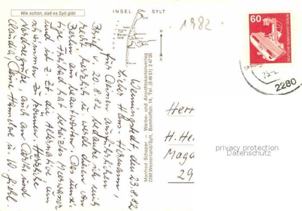Keitum Sylt Dorfpartie Kirche Schwimmbad Friesenhau – Bild 2