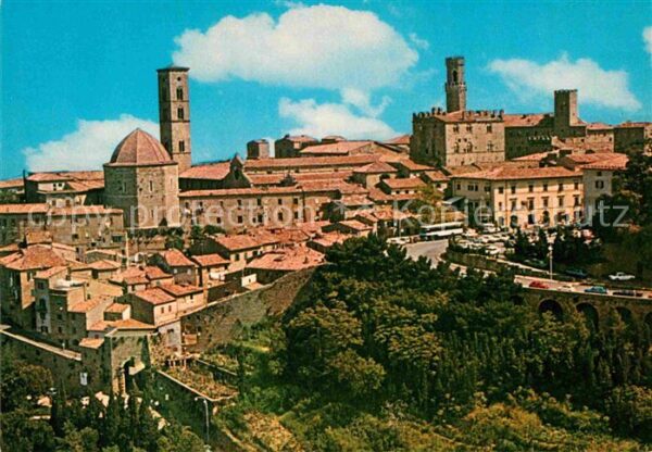Volterra Veduta aerea del Centro Starico