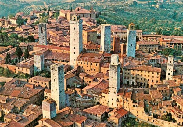 San Gimignano Fliegeraufnahme