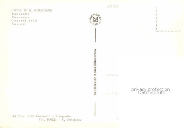 San Gimignano Fliegeraufnahme – Bild 2