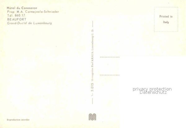 Beaufort Befort Luxembourg Billardsaal – Bild 2