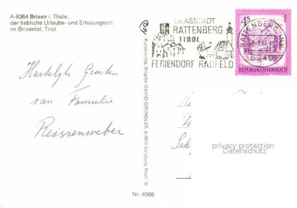 Brixen Thale Dorfmotiv mit Hohe Salve – Bild 2