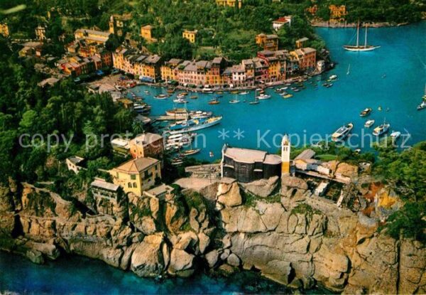 Portofino Liguria Veduta aerea