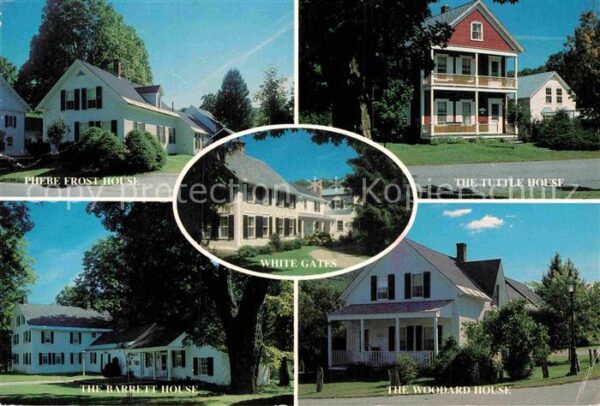 Grafton Vermont Phebe Frost House Tuttle House Barrett