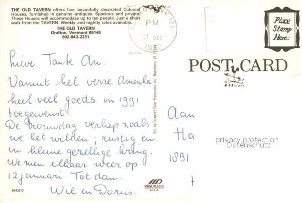 Grafton Vermont Phebe Frost House Tuttle House Barrett – Bild 2