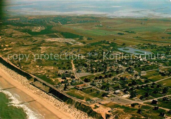 Wenningstedt Sylt Fliegeraufnahme