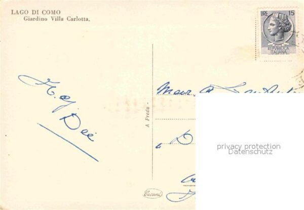 Lago di Como Giardino Villa Carlotta – Bild 2