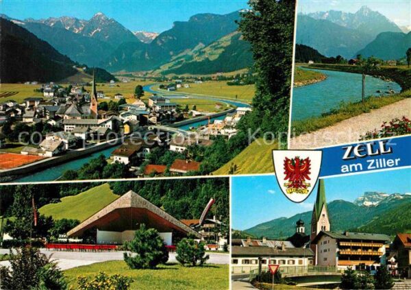 Zell Ziller Tirol Panorama Teilansichten