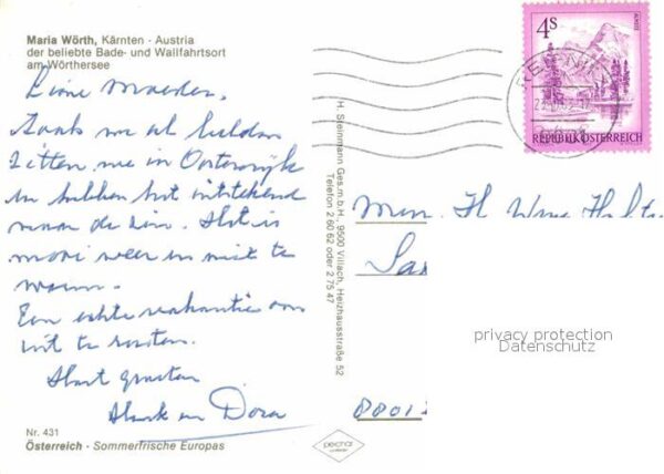 Maria Woerth Woerthersee Wallfahrtskirche Fliegeraufnahme – Bild 2