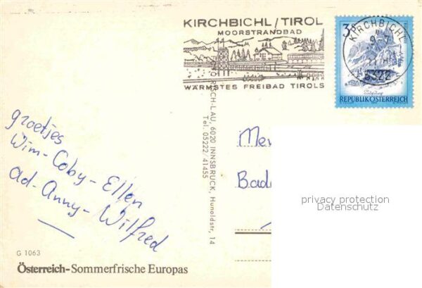 Wildschoenau Tirol Dorfpartien Reiter Kirche – Bild 2
