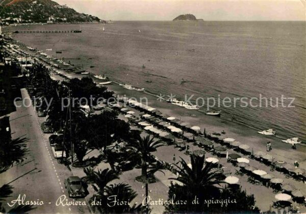 ALASSIO Savona Liguria IT Particolare di spiaggia