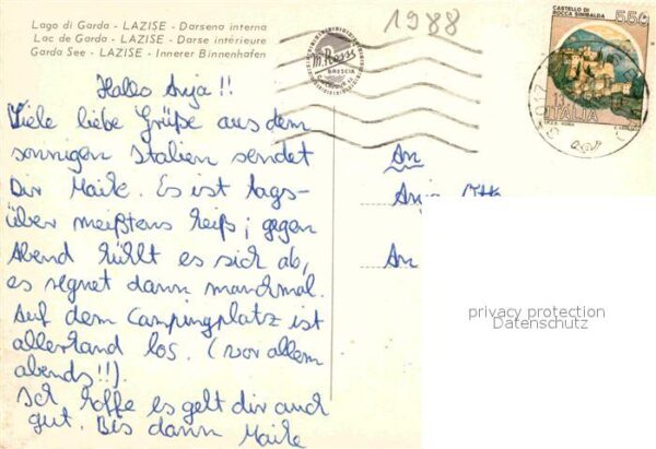 Lazise Lago di Garda Darsena interna – Bild 2