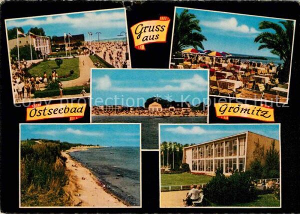 Groemitz Ostseebad Strand Terrasse Dünen Strandhalle