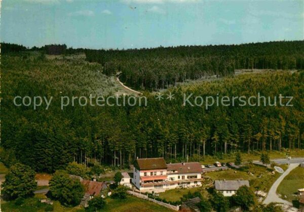 Altglashuette Oberpfalz Gasthof Pension Haus Rose Fliegeraufnah