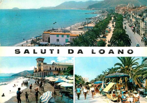 Loano Strand Promenade Markt