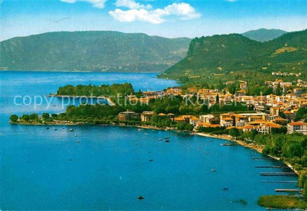 Bardolino Lago di Garda Fliegeraufnahme