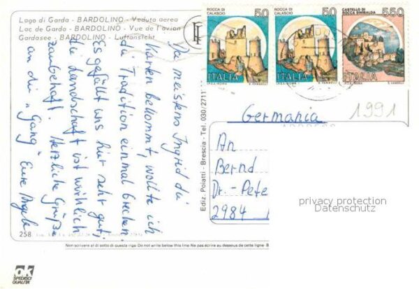 Bardolino Lago di Garda Fliegeraufnahme – Bild 2