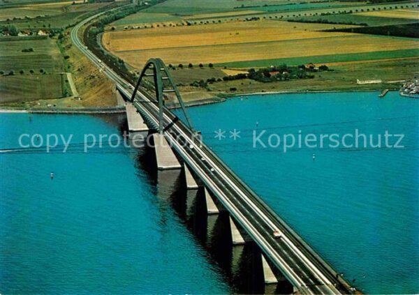 Fehmarn Fliegeraufnahme Fehmarnsundbrücke