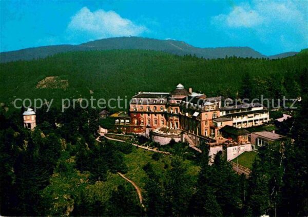 Buehl Baden Fliegeraufnahme Kurhaus Schloss Bühlerh