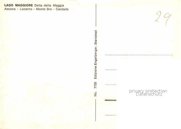 Lago Maggiore Fliegeraufnahme Ascona Locarno Monte Br – Bild 2