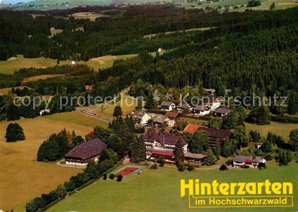 Hinterzarten Fliegeraufnahme