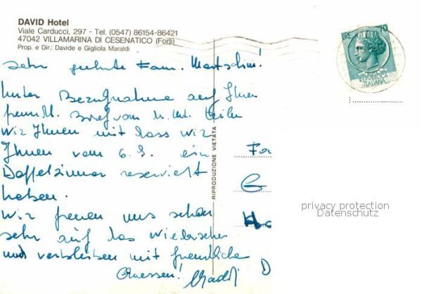 Villamarina Cesenatico Hotel David – Bild 2