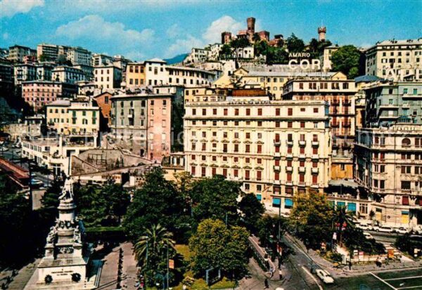Genova Genua Liguria Aquaverde Platz