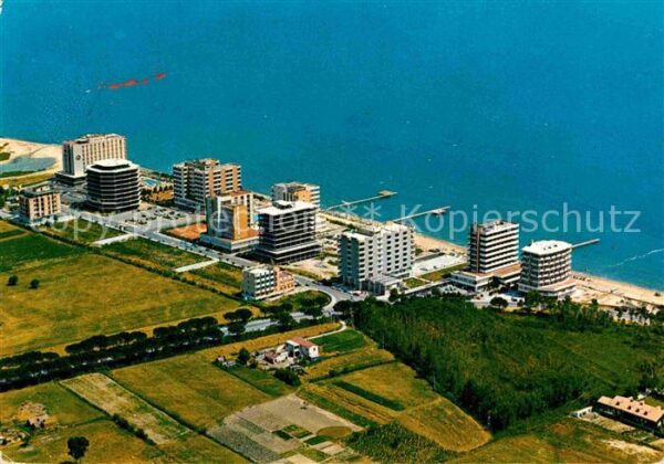 Montesilvano Fliegeraufnahme Hotelzone