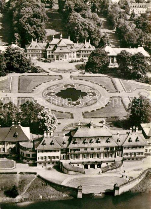 Dresden Fliegeraufnahme Schloss Pillitz