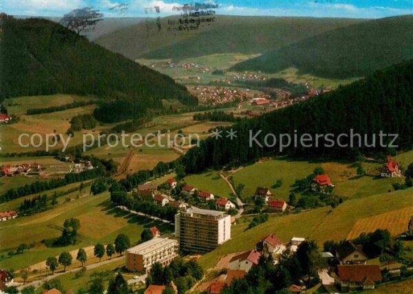 Baiersbronn Schwarzwald Fliegeraufnahme Eurotel