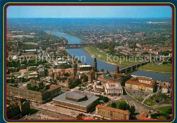 Dresden Fliegeraufnahme