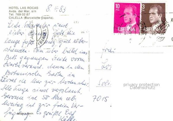 Calella Hotel Las Rocas – Bild 2