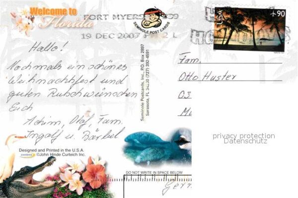 Florida US-State Landkarte – Bild 2