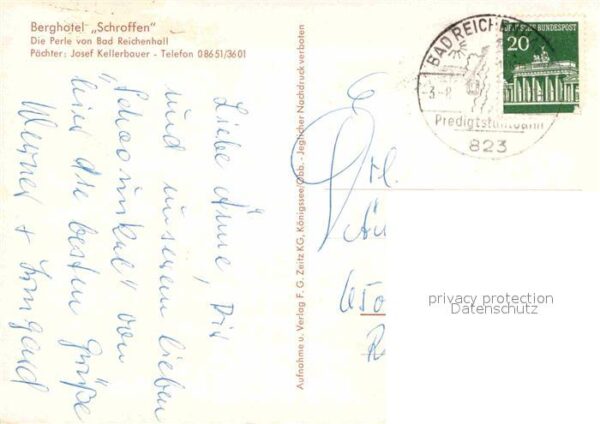 Bad Reichenhall Berghotel Schroffen – Bild 2