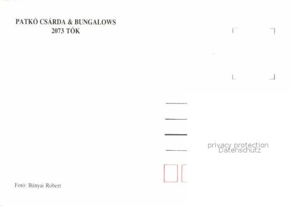 Toek ungarn Patko Csarda  Bungalows – Bild 2