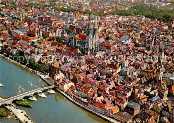 Regensburg Fliegeraufnahme