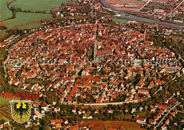 Noerdlingen Fliegeraufnahme