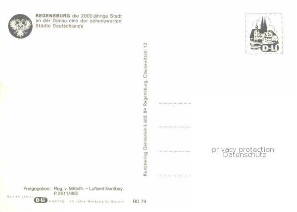 Regensburg Fliegeraufnahme – Bild 2