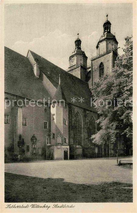 Wittenberg Lutherstadt Stadtkirche