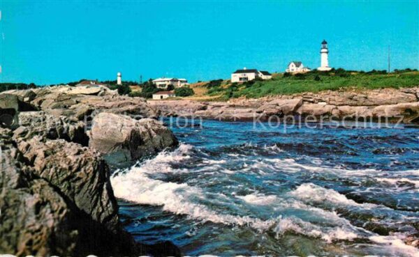 Cape Elizabeth Two Lights Bucht Leuchttürme