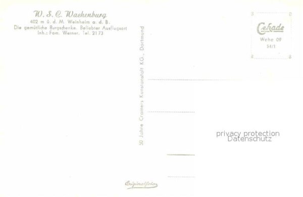 Weinheim Bergstrasse Wachenburg Burgschenke – Bild 2