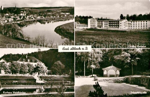 Bad Abbach Panorama Kurhaus Schwefelquelle Kurhaus