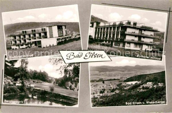 Bad Eilsen Kurhotel Hiltrud Bergkurpark Panorama W