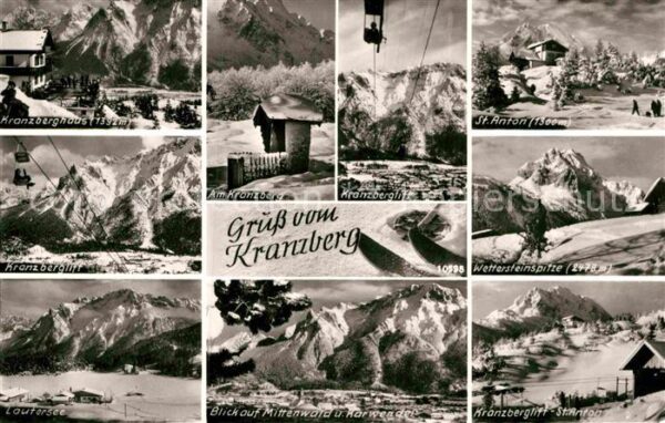 Mittenwald Bayern Kranzberghaus Lift Laufersee St Anton W