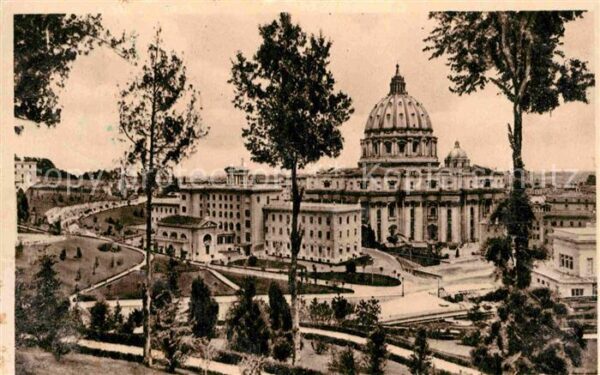 Roma Rom Vatikan Palast Peterskirche