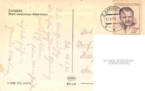 Zamberk Plicni sanatorium Albertinum – Bild 2