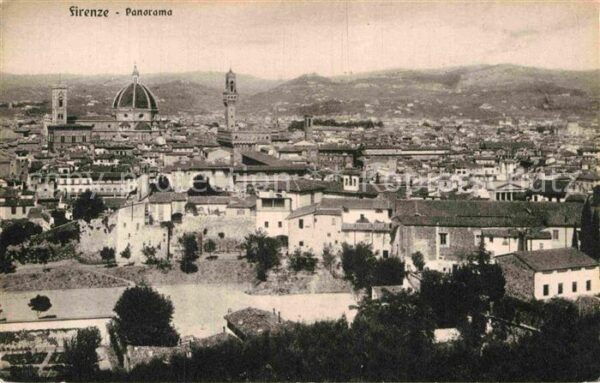 Firenze Florenz Stadtpanorama