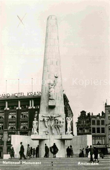 Amsterdam Niederlande Nationaal Monument Nationaldenkmal