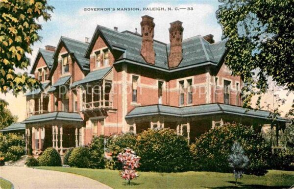 Raleigh North Carolina Governors Mansion